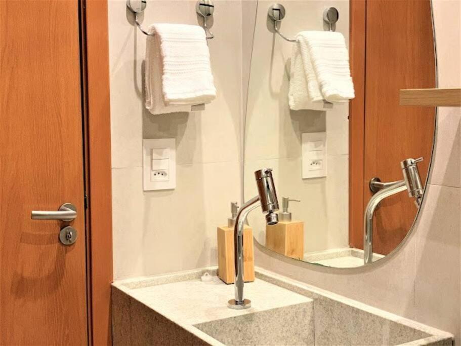 Phòng tắm tại Casa Maru na Rota dos Milagres