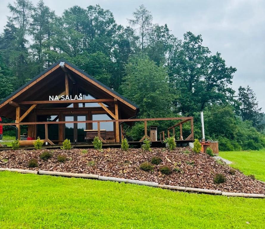 Zahrada ubytování Glamping Salaš