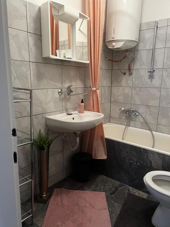 Kúpeľňa v ubytovaní Haus EL MILO