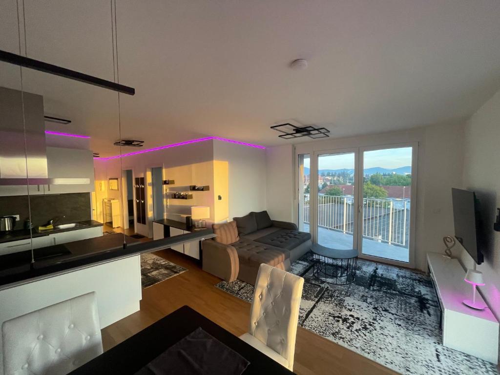 Luxusapartment mit 40 qm Terrasse, E-Parkplatz und Parkplatz - 8