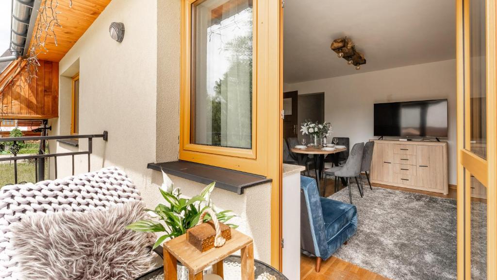 Posedenie v ubytovaní Aparthotel Delta Białka