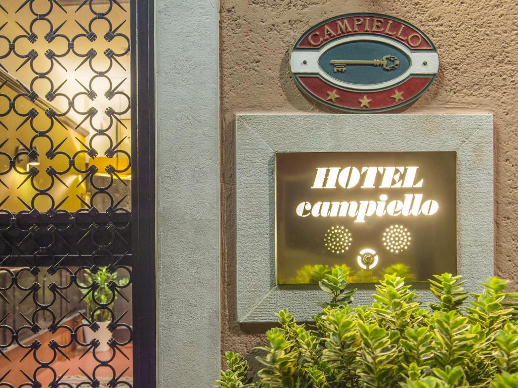 Certifikát, hodnocení, plakát nebo jiný dokument vystavený v ubytování Hotel Campiello