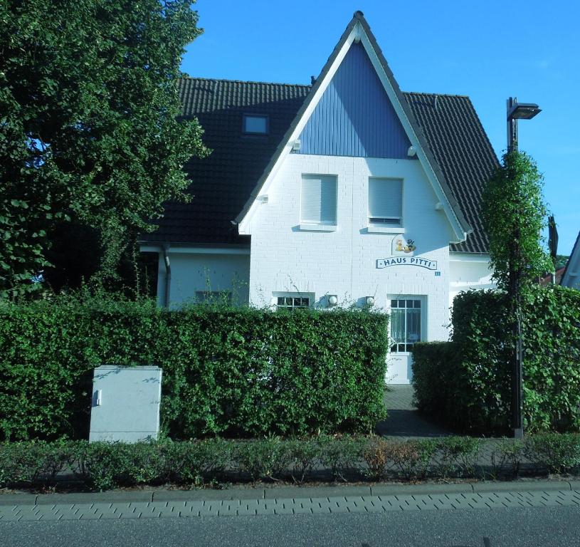Bygningen som feriehuset ligger i