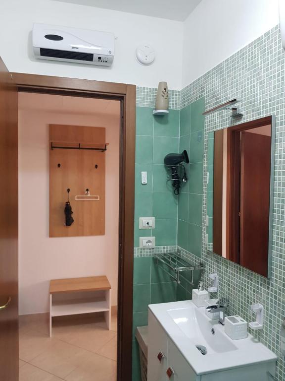 Koupelna v ubytování B&B Galateo