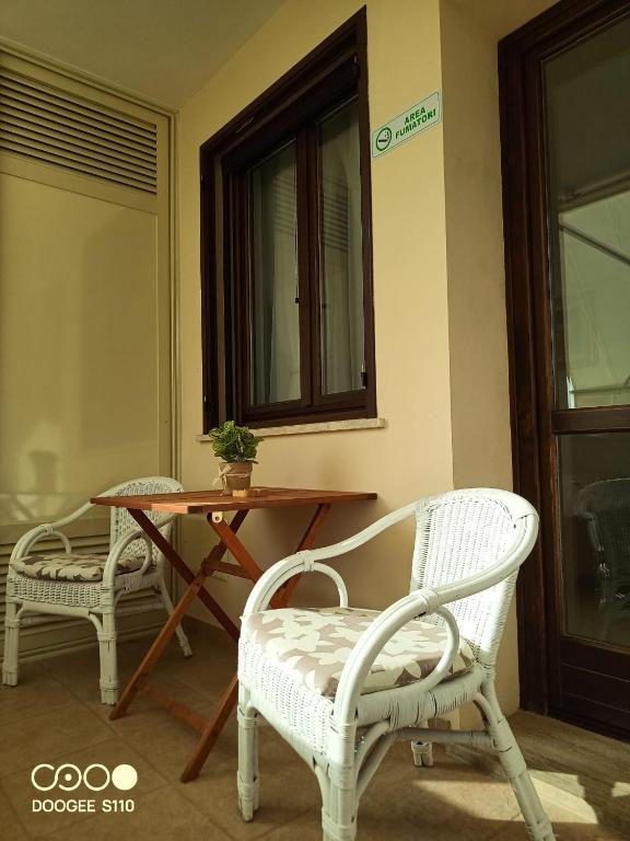 Posezení v ubytování B&B Galateo