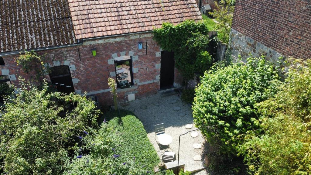 Zahrada ubytování Au pousseux d'église