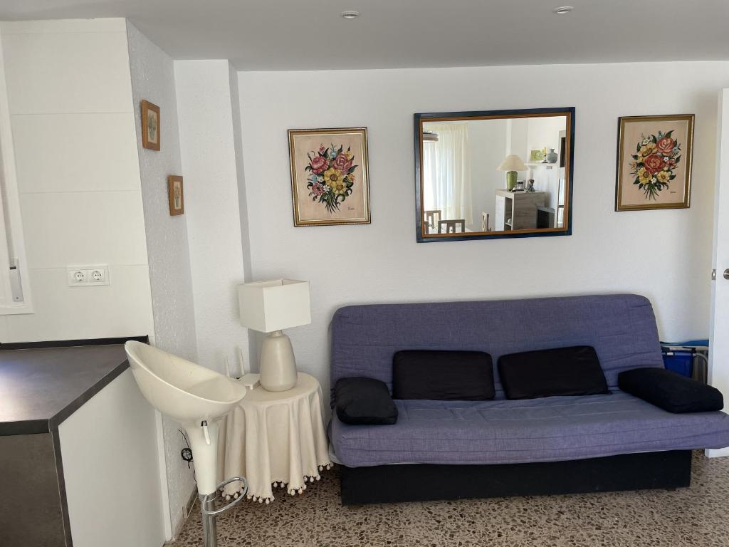 Posezení v ubytování Apartamento mejor zona de Gandia