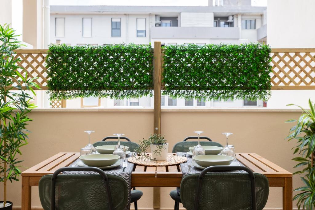Domus Laetitiae Rooms & Apartments - 两居室公寓，阳台和露台