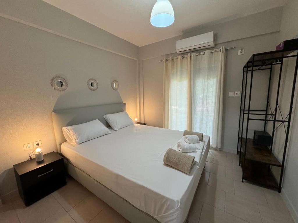 Letto o letti in una camera di Makis House
