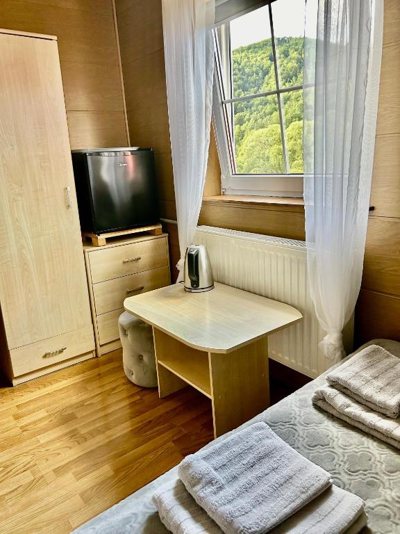 TV a/nebo společenská místnost v ubytování Stacja Zagajnik