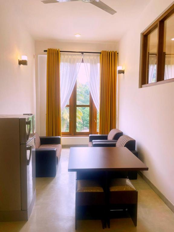 Posezení v ubytování Ceylon Ayu Resort Kandy