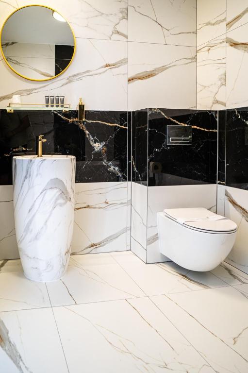 Kúpeľňa v ubytovaní Hotel Lantier Wellness & Spa
