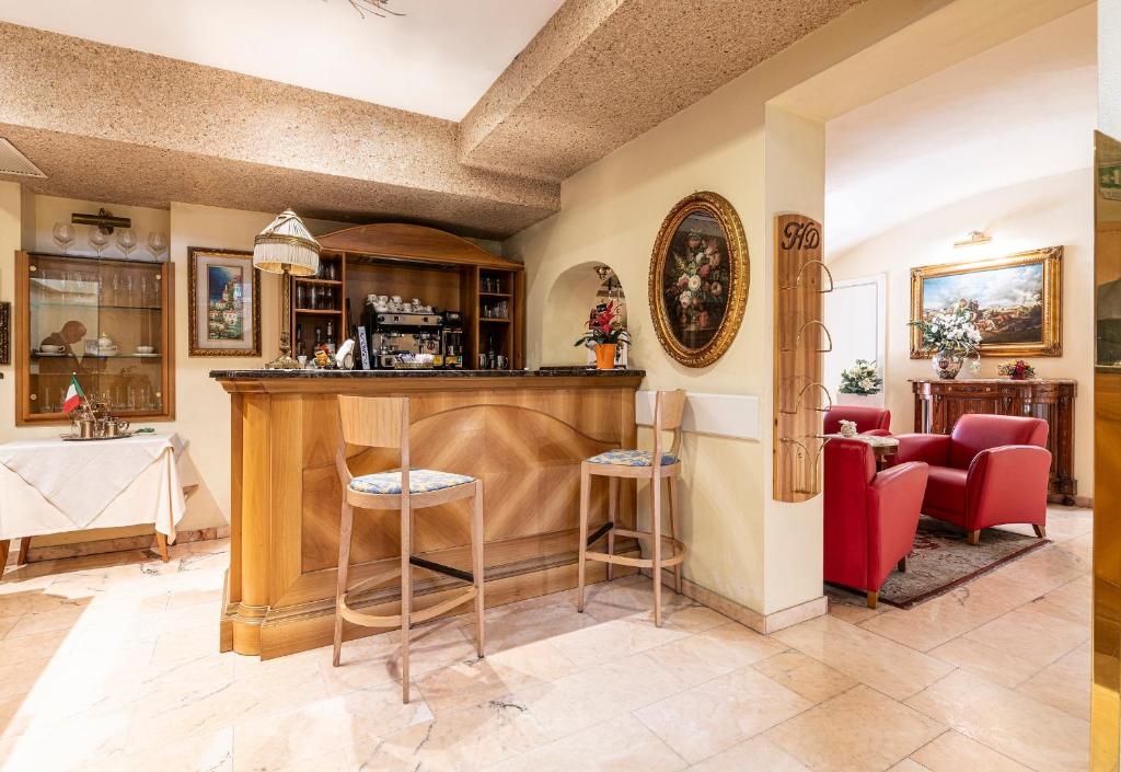 Posezení v ubytování Boutique Hotel Dieci