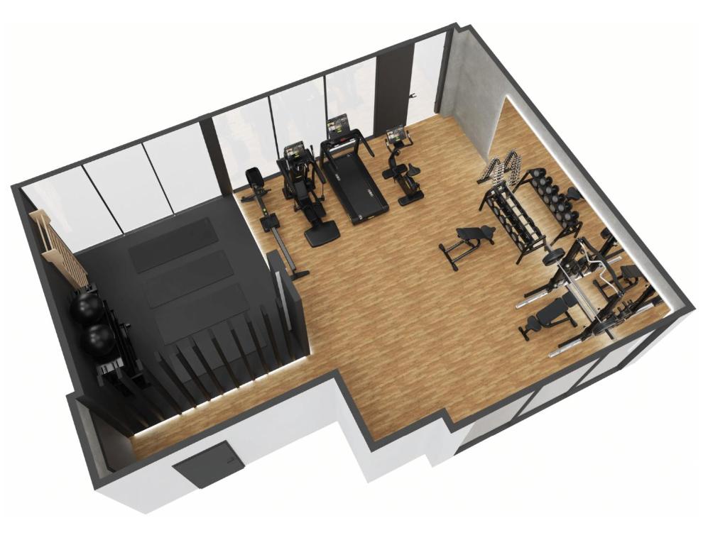 Palestra o centro fitness di PACHMAIR 1453 apart resort