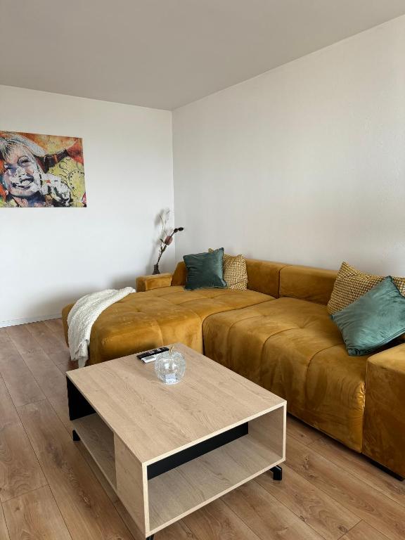 Posezení v ubytování Modern Central Apartment