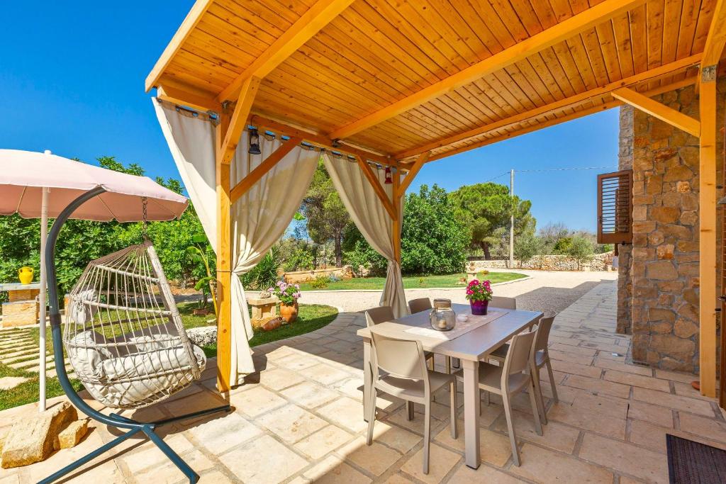 Patio nebo venkovní prostory v ubytování Salentoandmore - Villa La Macchia