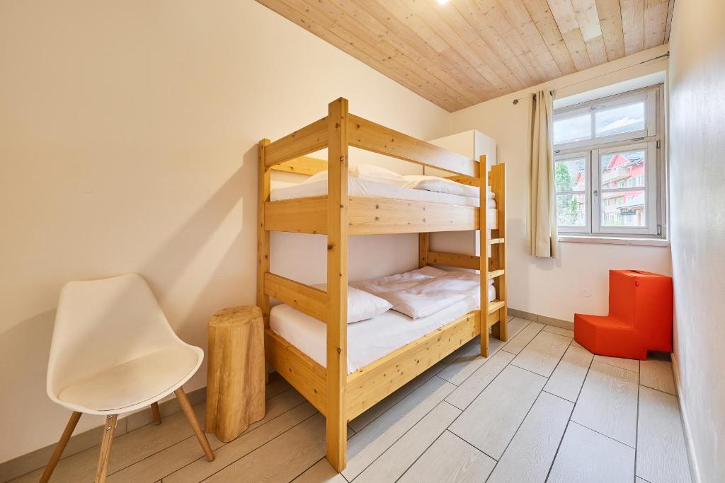 Postel nebo postele na pokoji v ubytování Snezka Residence