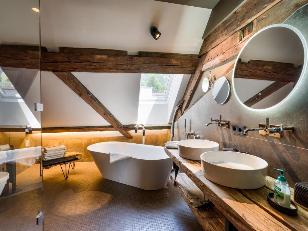 Koupelna v ubytování Appartement Milda im Haus Messinger - by NV-Appartements