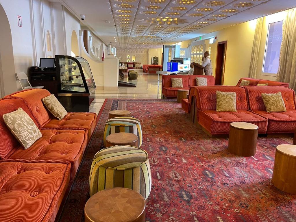 Istumisnurk majutusasutuses K108 Hotel Doha