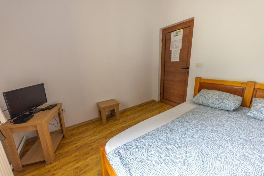 Postel nebo postele na pokoji v ubytování Hostel Gurasada