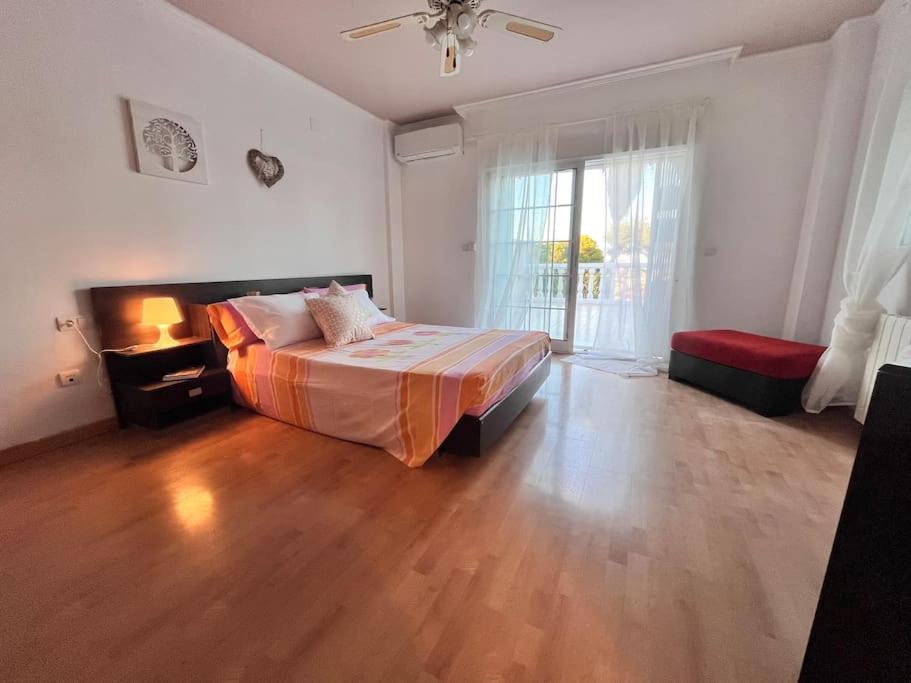 Postel nebo postele na pokoji v ubytování Alquilo chalet completo