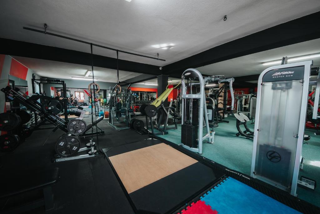 Fitness centrum a/nebo fitness zařízení v ubytování Luxury Residence Metlika