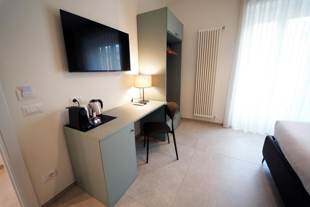 Kuchyň nebo kuchyňský kout v ubytování Annunziatella Suite & Rooms