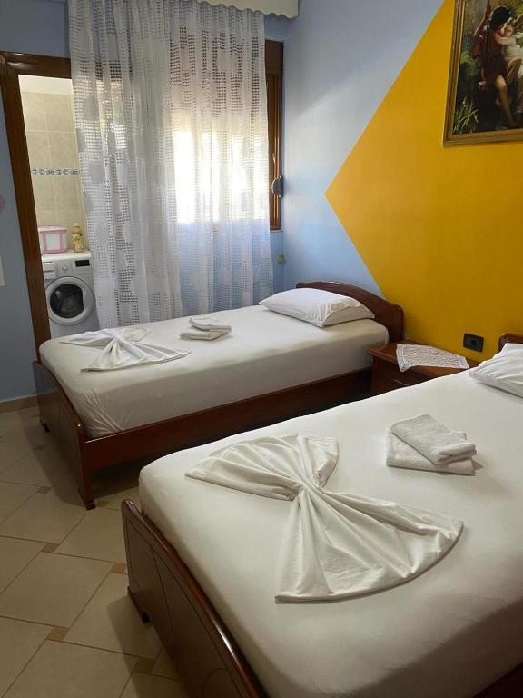 Postel nebo postele na pokoji v ubytování Afalapartments
