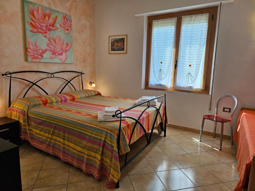Postel nebo postele na pokoji v ubytování Guest house Il Giardino in Città