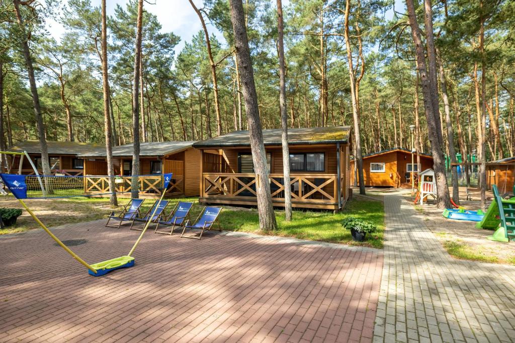 Zahrada ubytování Domki letniskowe Arkadia