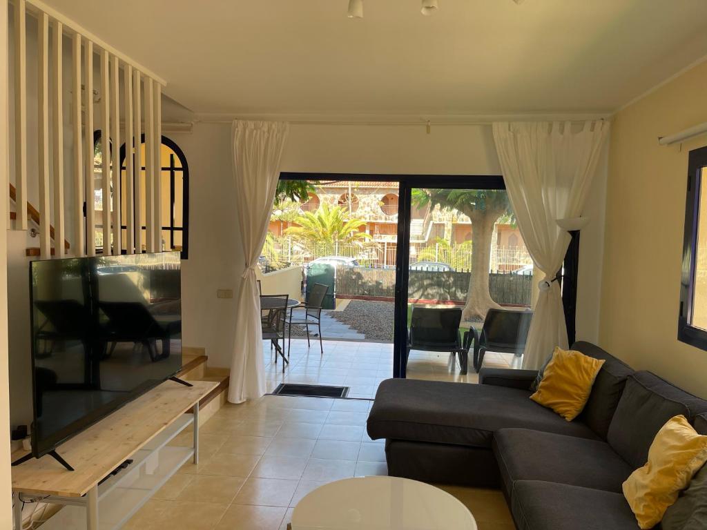 Χώρος καθιστικού στο Meloneras - Maspalomas - Duplex