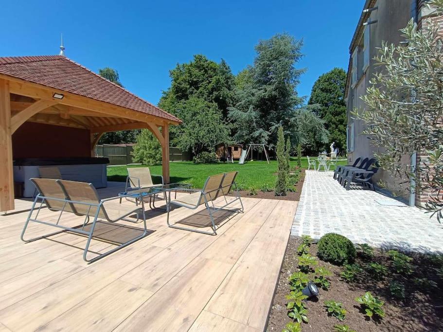 Zahrada ubytování Gîte à côté