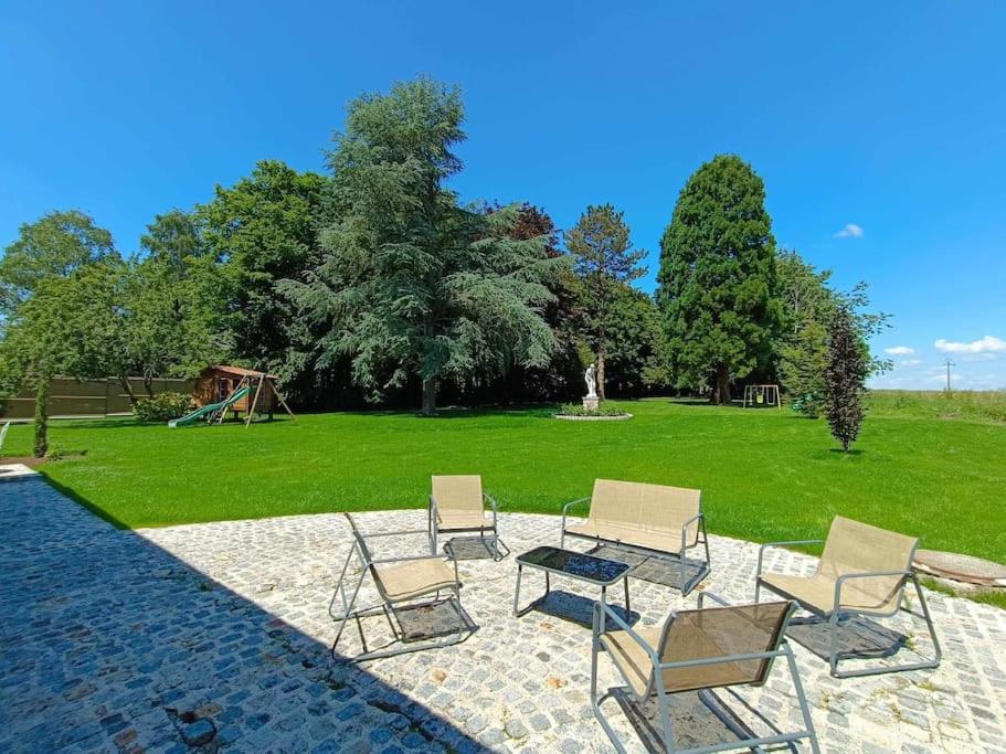 Zahrada ubytování Gîte à côté