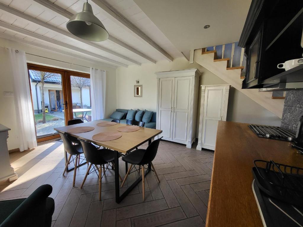 Kuchyň nebo kuchyňský kout v ubytování Gryf-Balt - Apartament