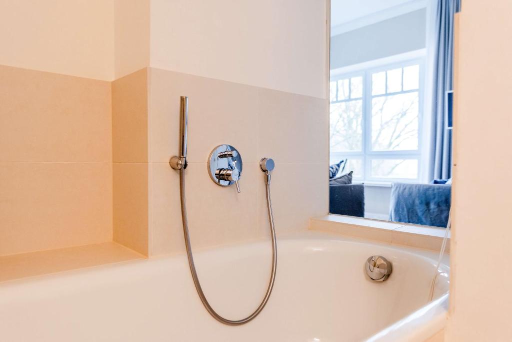 Koupelna v ubytování Aarskogs Boutique Hotel