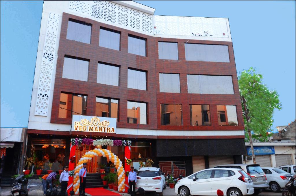 a building with a store in front of it at The Ved Mantra in Gwalior