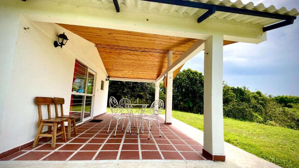 Zahrada ubytování Casa Rural El Vergel Montenegro Quindio
