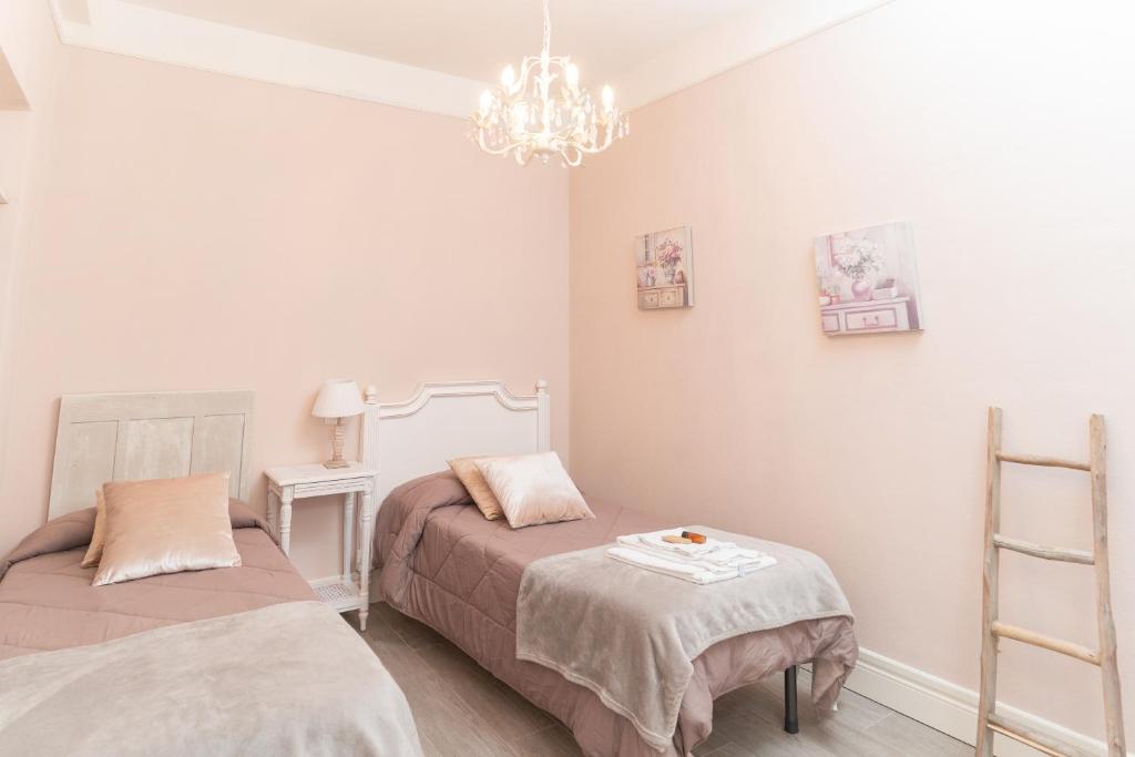 Postel nebo postele na pokoji v ubytování B&B Il Fosso Bianco