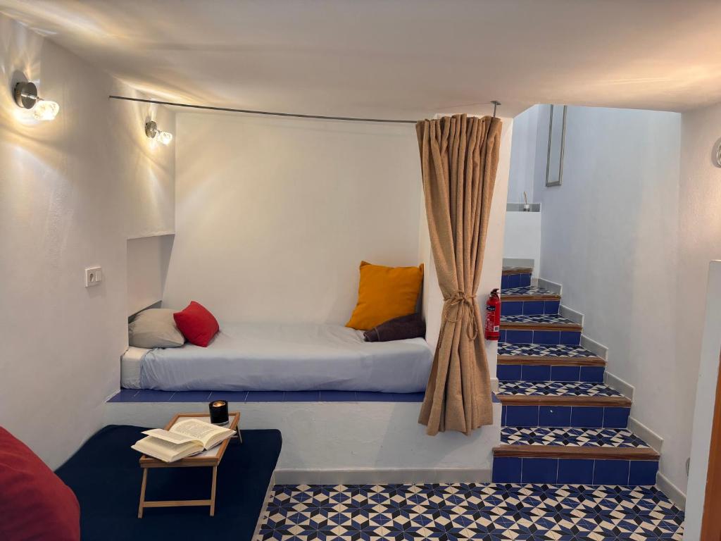 A seating area at Casa Dino casco antiguo Altea