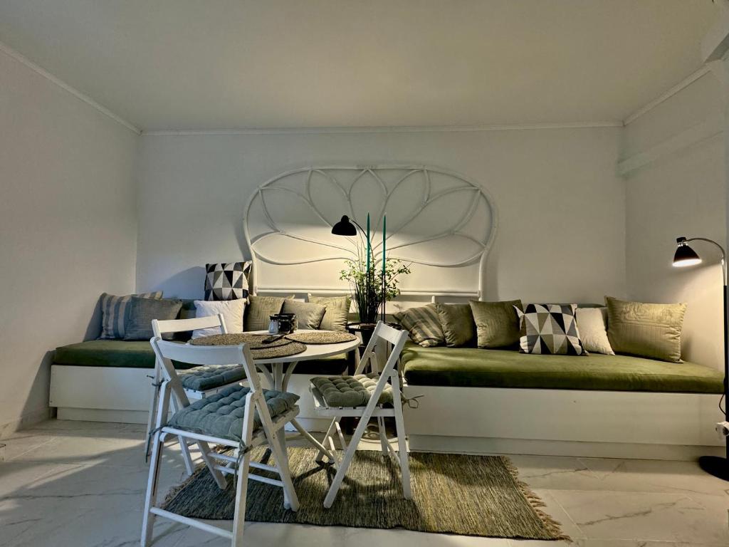 Posezení v ubytování Gardenhouse