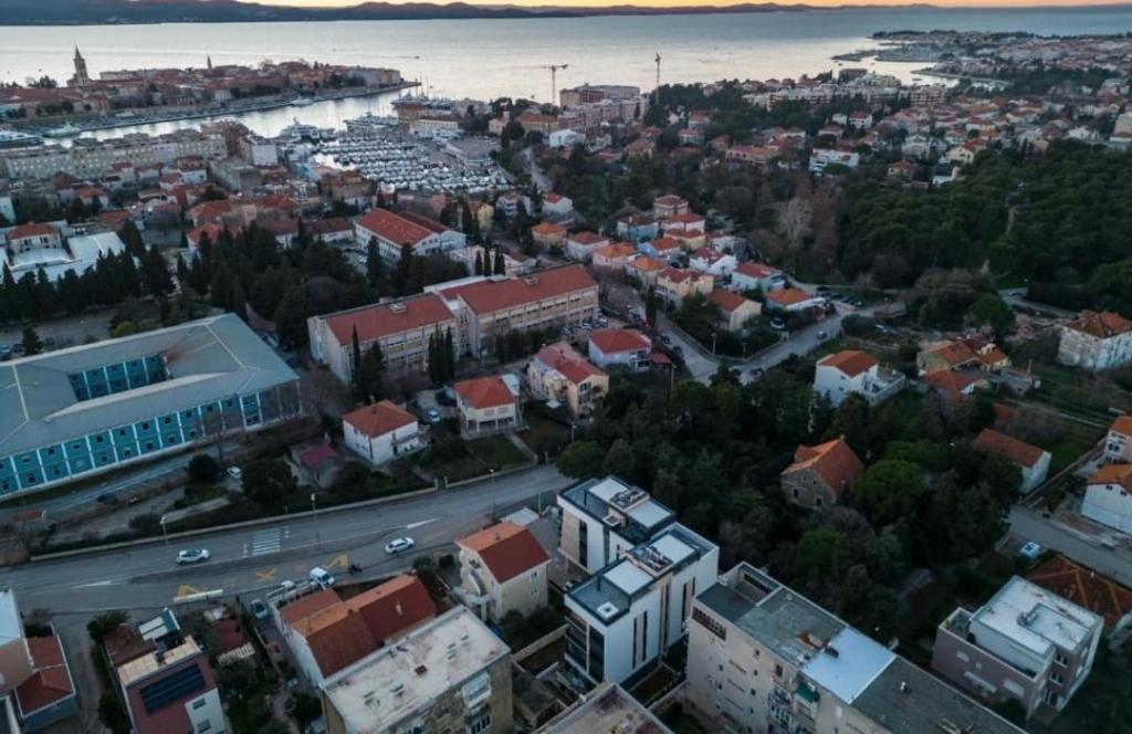Widok na miasto Zadar z tego apartamentu