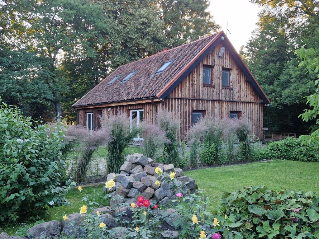 Сад в Holiday house Elsa Linden