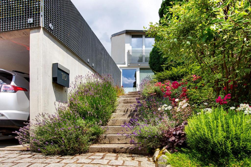 Zahrada ubytování Ferienhaus Schwalbennest
