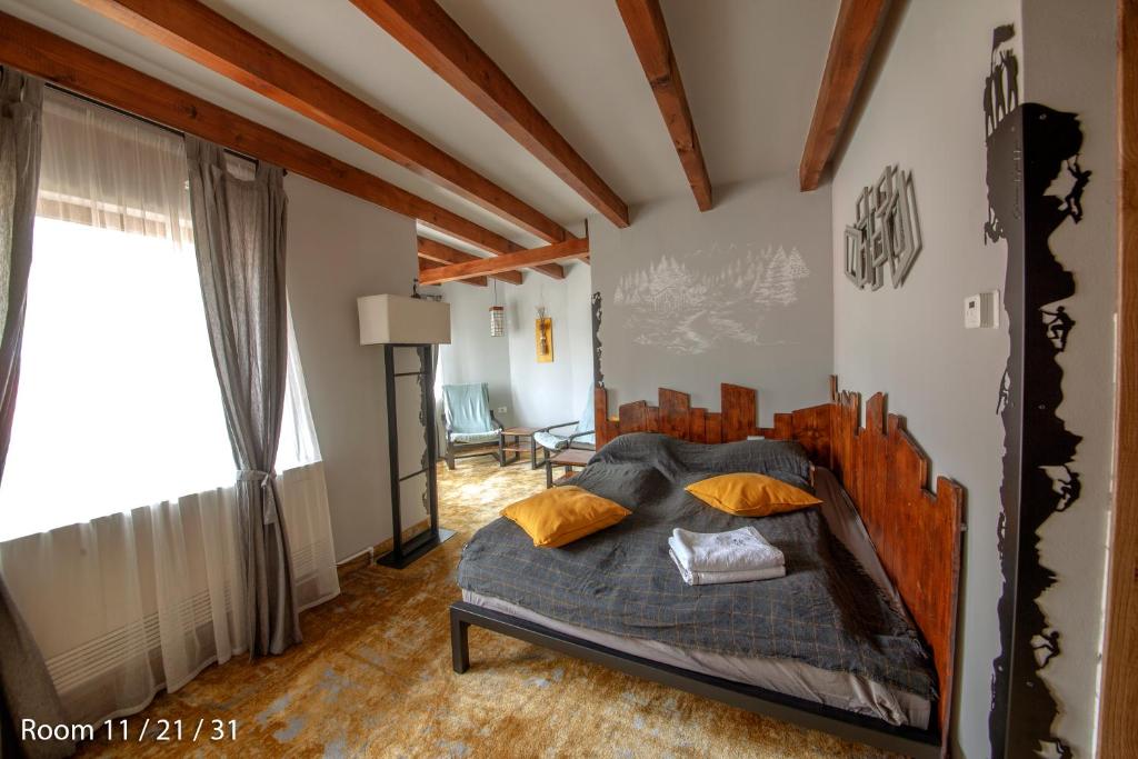 Postel nebo postele na pokoji v ubytování Cabana Hai-Hui