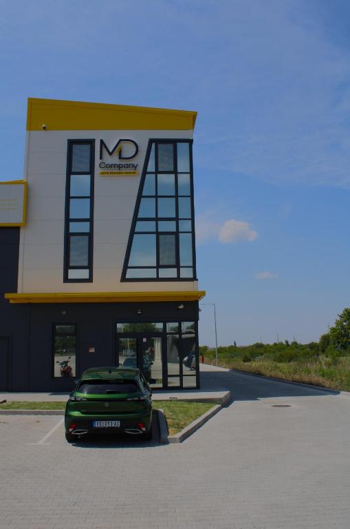 Budova, kde se apartmán nachází