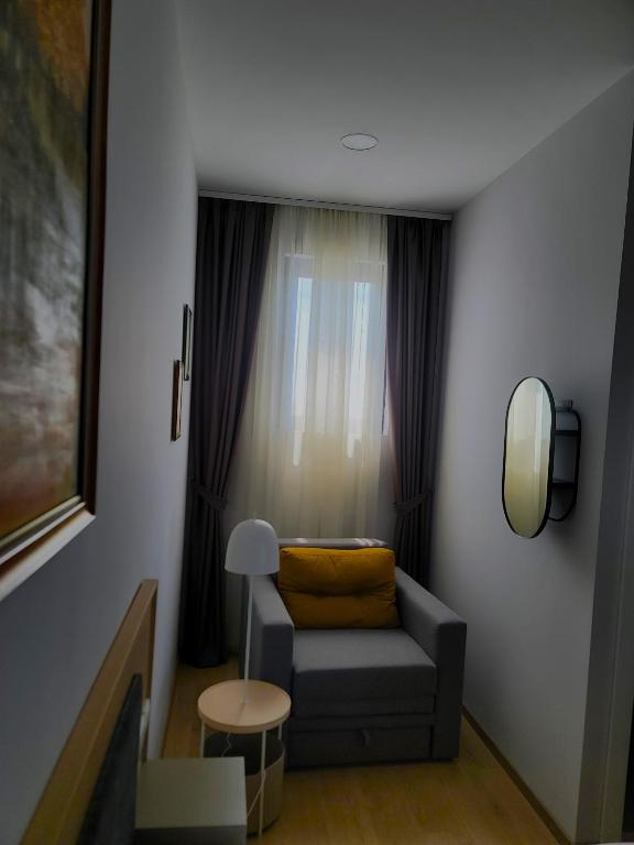 Postel nebo postele na pokoji v ubytování MD Apartmants
