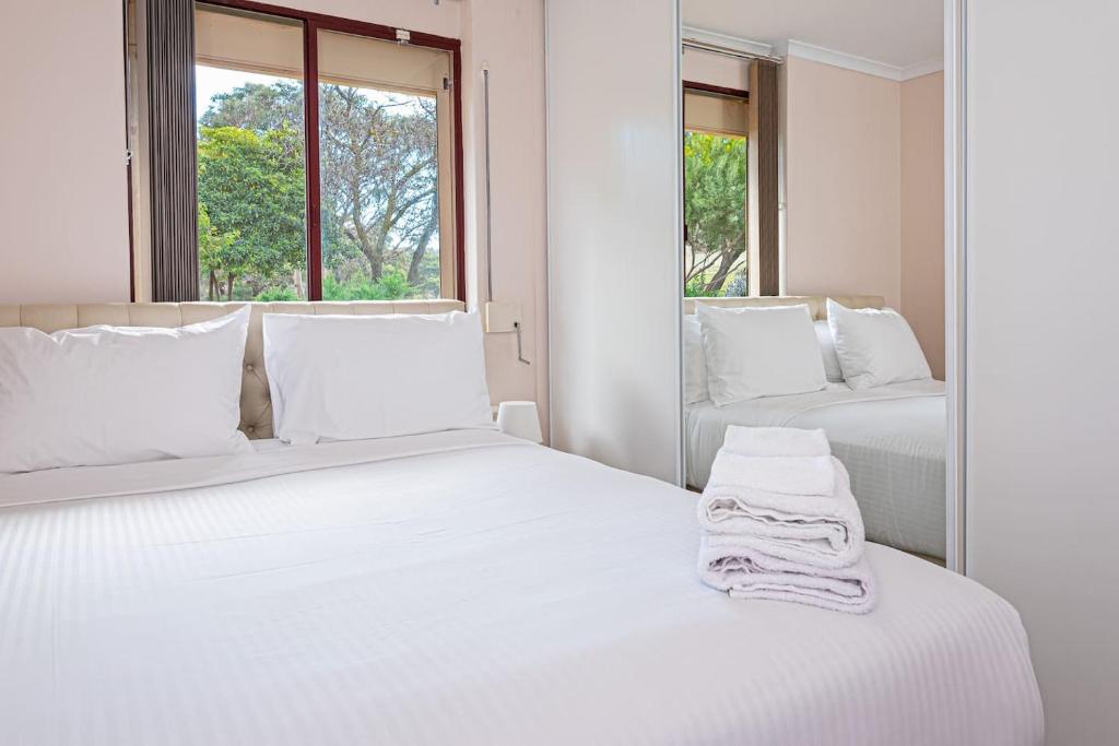 Letto o letti in una camera di Goldfields View