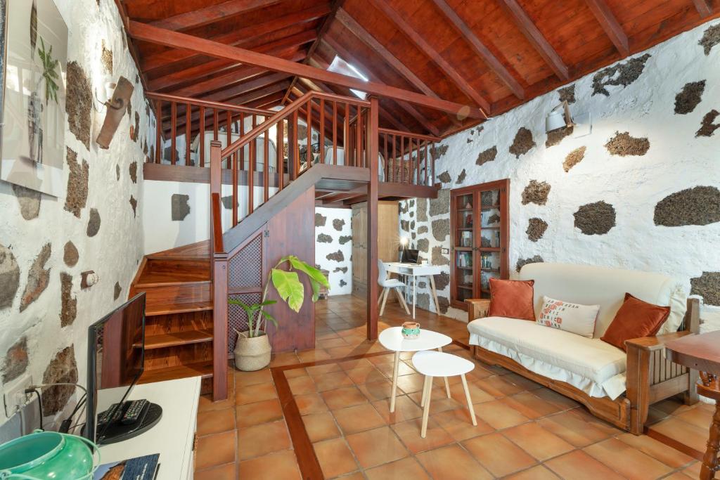 Posezení v ubytování Casa Aregume