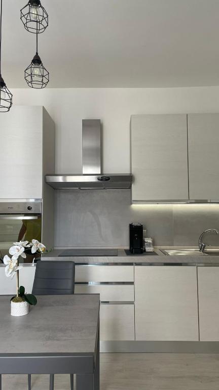 Kuchyňa alebo kuchynka v ubytovaní CoRa Apartment