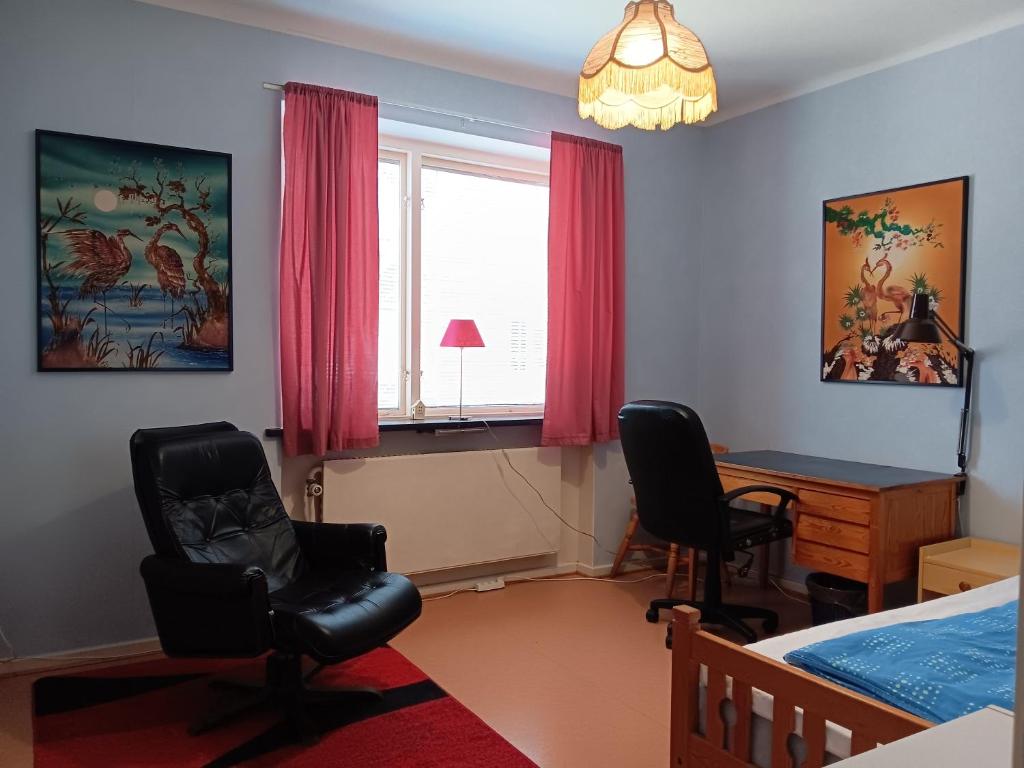 Posezení v ubytování Honeymoon Guesthouse